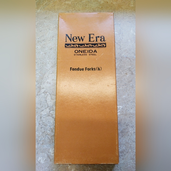 NEW Vtg MCM Oneida New Era Fondue Fork Set (6) - Picture 1 of 7